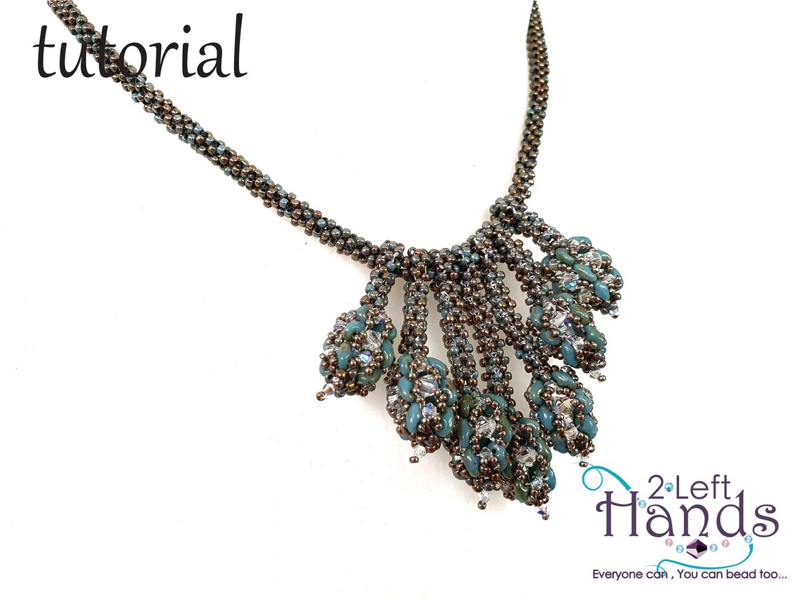 Tutorial Beading Necklace Beading Patterns, Cubic Right Angle Weave