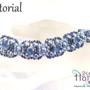 Beadwork bracelet, Bead weaving patterns, Beading patterns instructions, Beaded tutorial, Step by step beaded bracelet &quot;Cabpea&quot; bracelet