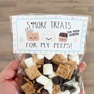 Easter Class Gifts, Easter S'mores, Easter Classroom Treats