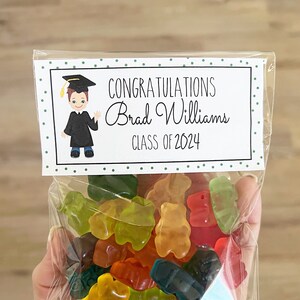 Graduation Favors, Graduation Sticker and Bags, Graduation Treat Bags, Graduation Bags, Graduation Stickers