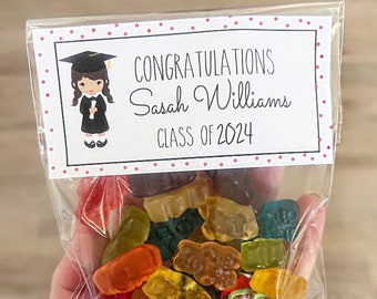 Graduation Favors, Graduation Sticker and Bags, Graduation Treat Bags, Graduation Bags, Graduation Stickers