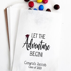 Graduation Favor Bags, Favor Bags, Graduation Party Bags, Favor Bags, Graduation Favors