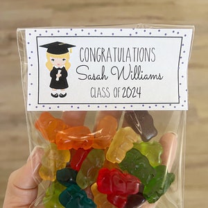 Graduation Favors, Graduation Sticker and Bags, Graduation Treat Bags, Graduation Bags, Graduation Stickers