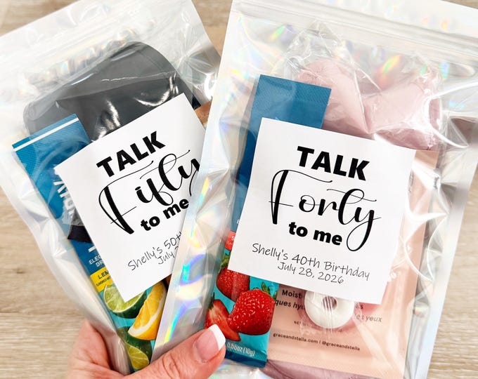 Hangover Kit, Birthday party, Fun Night Out Kit