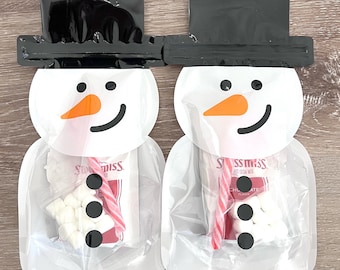 Christmas Favor Bags, Christmas Class Gifts, Snowman Soup, Christmas Treat Bags, Favor Bags, Christmas Gifts