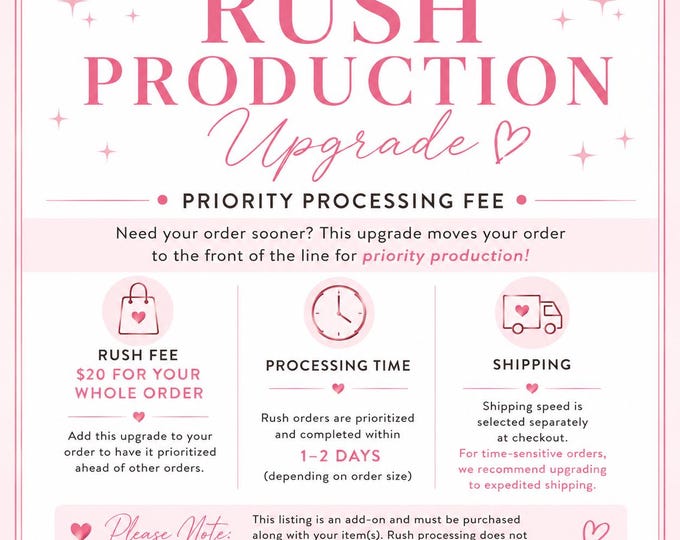 Rush Production Upgrade