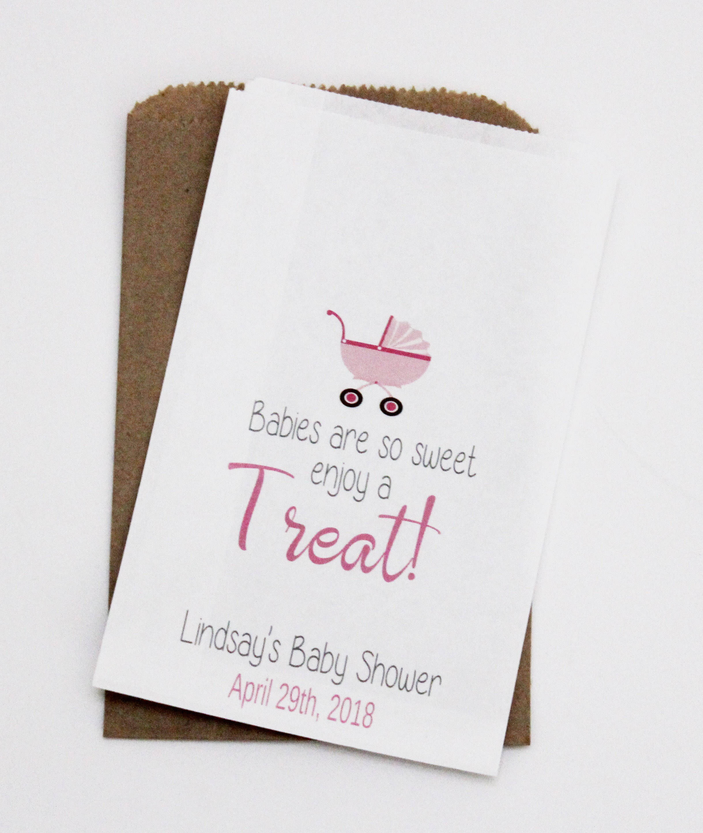 baby shower candy bags