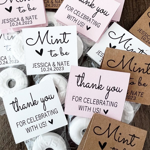 Wedding Favors Mint to Be Lifesavers, Personalized Wedding Favors, Mint to Be Wedding Favors