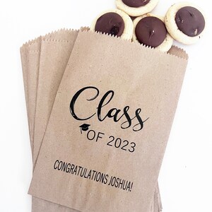 Graduation Favor Bags, Candy Bags, Graduation Party Bags, Favor Bags