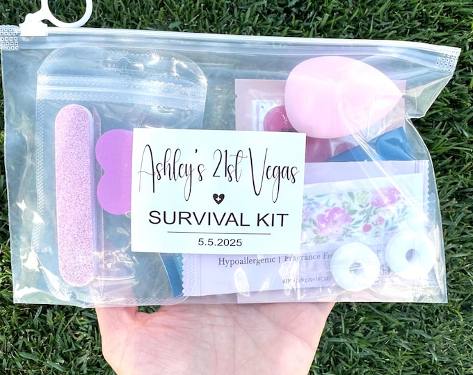 Hangover Kit, Bachelorette party, Fun Night Out Kit, Girls trip