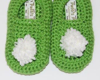 Pom Pom Slippers - Children&#39;s Sizes