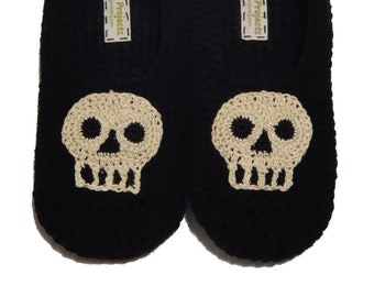 Skull Slippers - Adult Men's Sizes