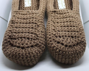 Crochet Slippers - Men's Sizes