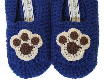 SALE Paw Print Slippers - Children's Sizes