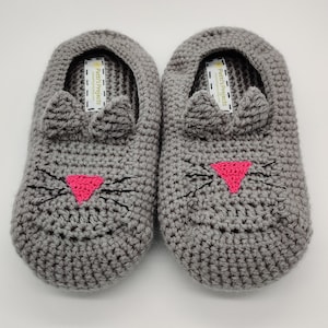 Cat Slippers - Adult Women&#39;s Sizes