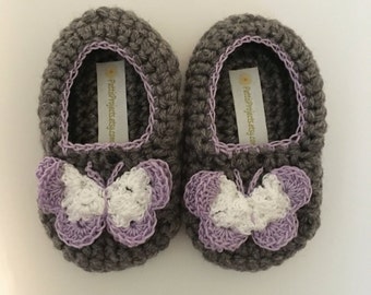 Butterfly Slippers - Children's Sizes
