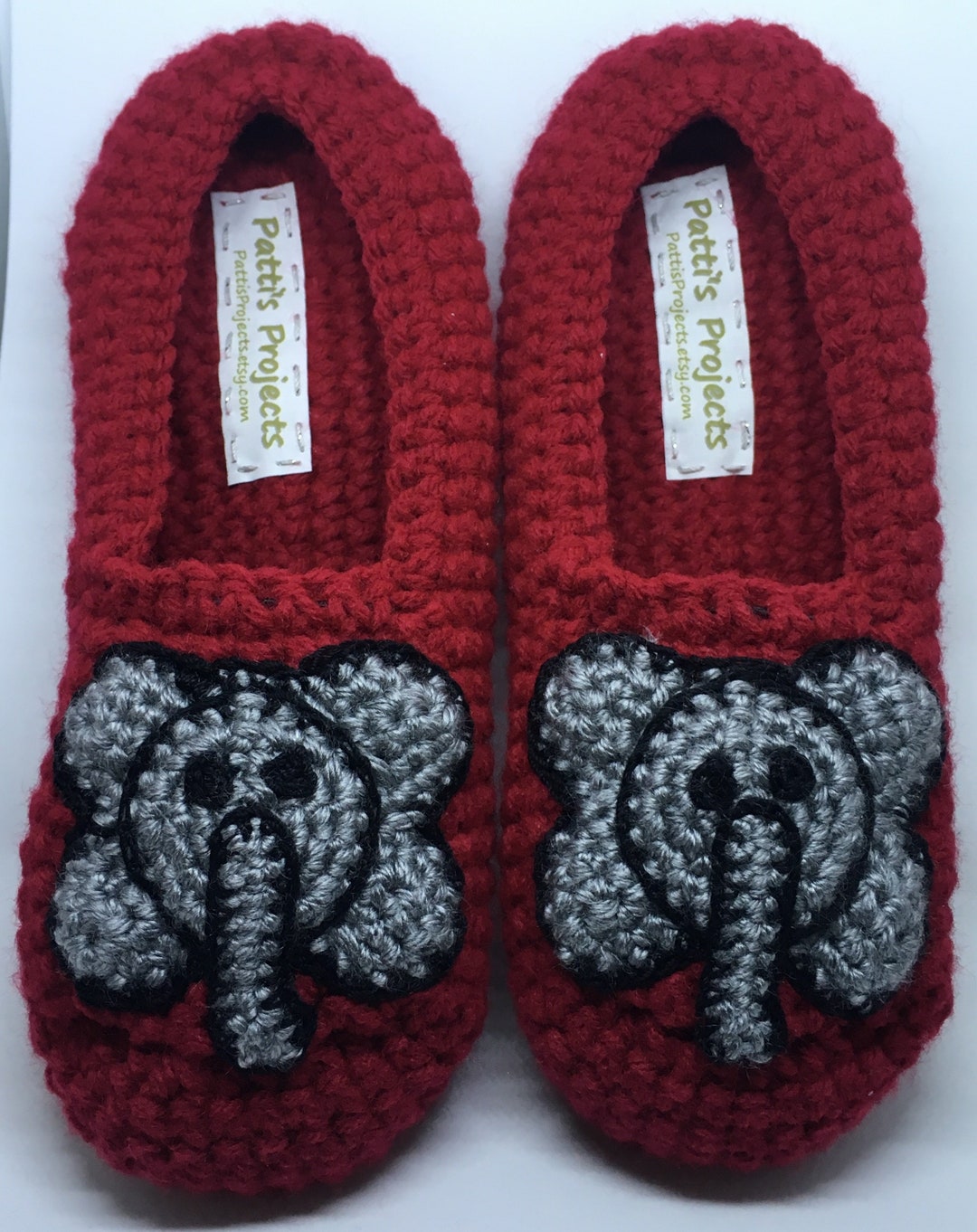 Elephant Slippers - Adult Sizes - Etsy