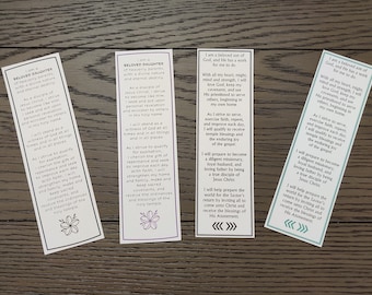 Youth Theme Bookmarks