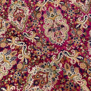 Brocade fabric Jacquard Damask Fabric Pink Gold Brocade Wedding Dress fabric Rayon Silk brocade Bridal fabric Upholstery Fabric by the yard