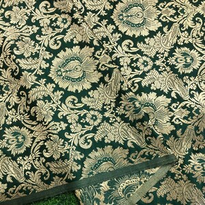 Brocade fabric by the yard/meter Jacquard damask fabric Home Decor Fabric Wedding bridal fabric DIY craft fabric Festival dress