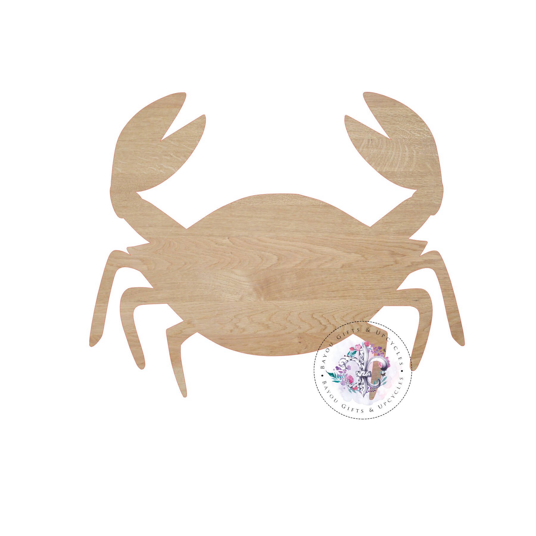 CRAB 2 Real Wooden Cutout Unfinished Wooden Blanks Etsy