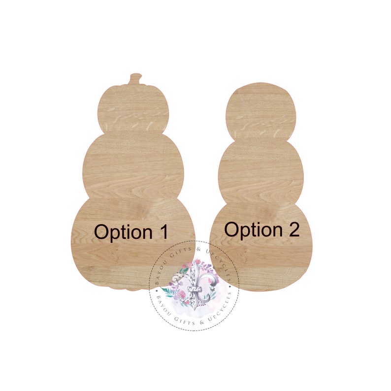 Wooden Blanks Shape Blanks SNOWMAN or PUMPKINS Wooden Cutout Unfinished Wooden Door Hangers Wooden Shapes Wooden Wreath Shapes