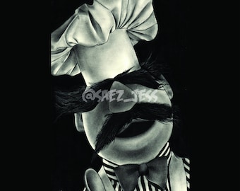 Swedish Chef from The Muppets 4x6 Postcard