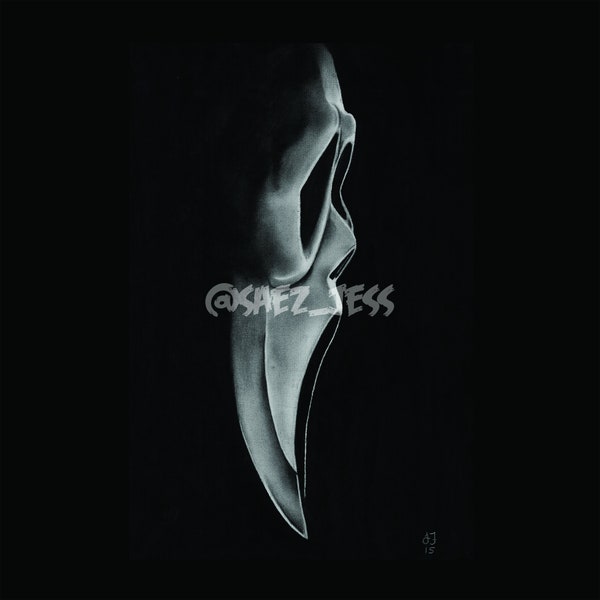 Ghostface from Scream 4x6 Postcard