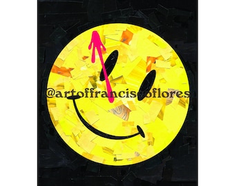 The Watchmen Comic Book Collage 4x6 Postcard