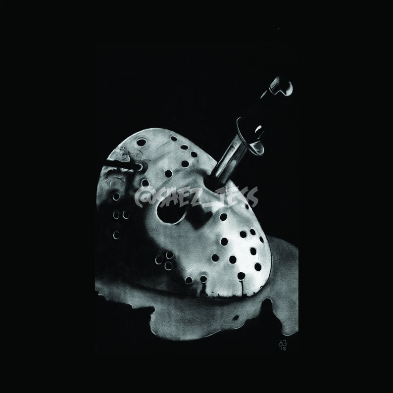 Jason Voorhees Friday the 13th The Final Chapter 4x6 Postcard image 1