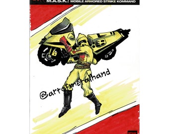 M.A.S.K. Condor Revolution Sketch Cover