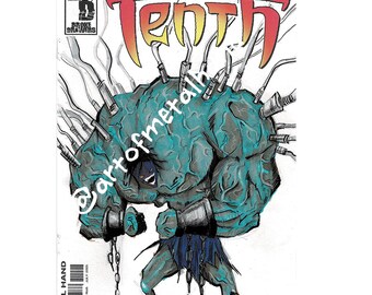 The Tenth Custom Sketch Cover