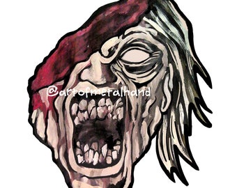 Evil Ed from Evil Dead 4" Premium Vinyl Sticker