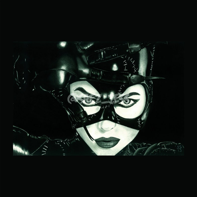 Catwoman from Batman Returns 4x6 Postcard image 1