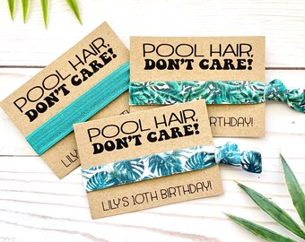pool birthday party favors