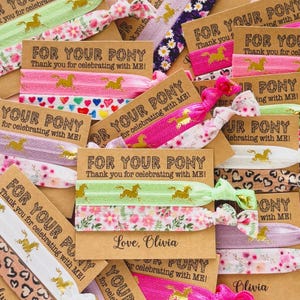 Girls Birthday Party Favors, Horsey Western Themed Cowgirl Birthday, pony party horse party cowgirl party horseback riding party gifts