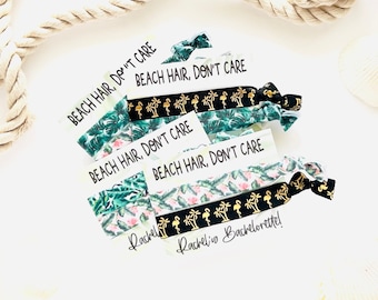 BEACH Hair DON'T Care | Bachelorette Party Favor | Tropical Bachelorette | Bridesmaids Gifts | Girls Beach Trip | Girls Club Favors