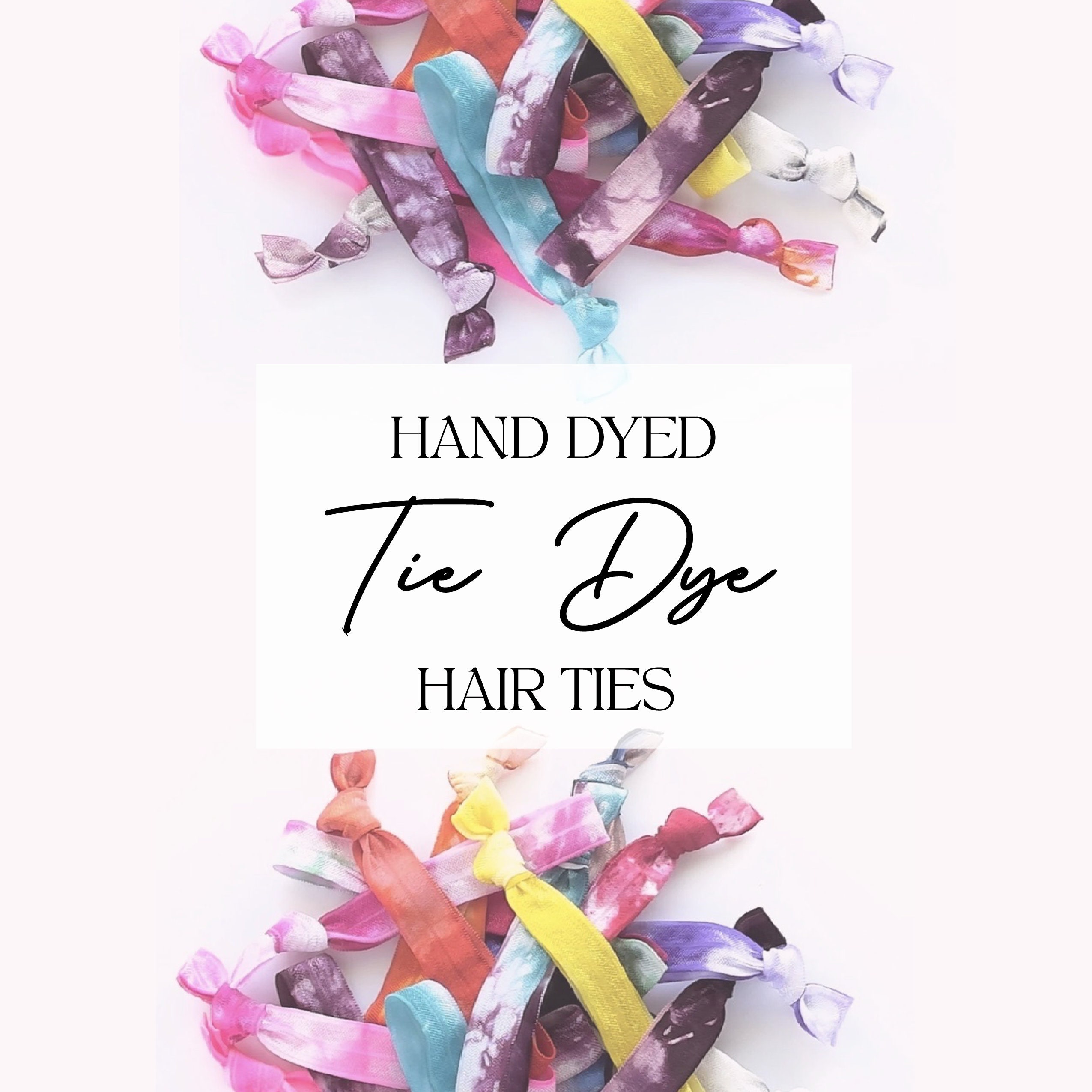 Hand Tie-Dye Hair Bands Hand Tie-Dye Hair Bands