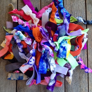 50 Wholesale Hair Ties-Ponytail Holders by Elastic Hair Bandz on Etsy
