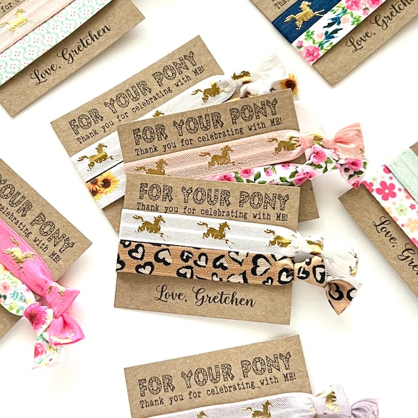 Girls Birthday Party Favors, Horsey Western Themed Cowgirl Birthday, pony party horse party cowgirl party horseback riding party gifts