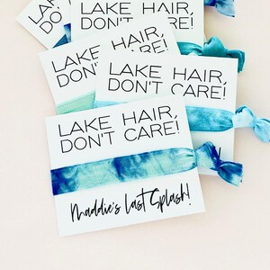 ¡Pelo de lago, no importa! / Vida en el lago, despedida de soltera, viaje personalizado al lago para chicas, escapada de fin de semana para chicas, viaje de camping. imagen 2