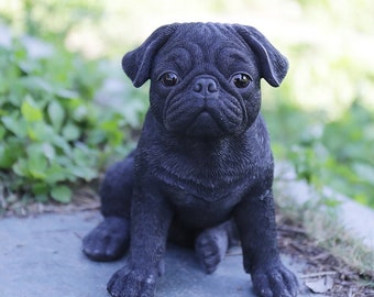 small pug figurine