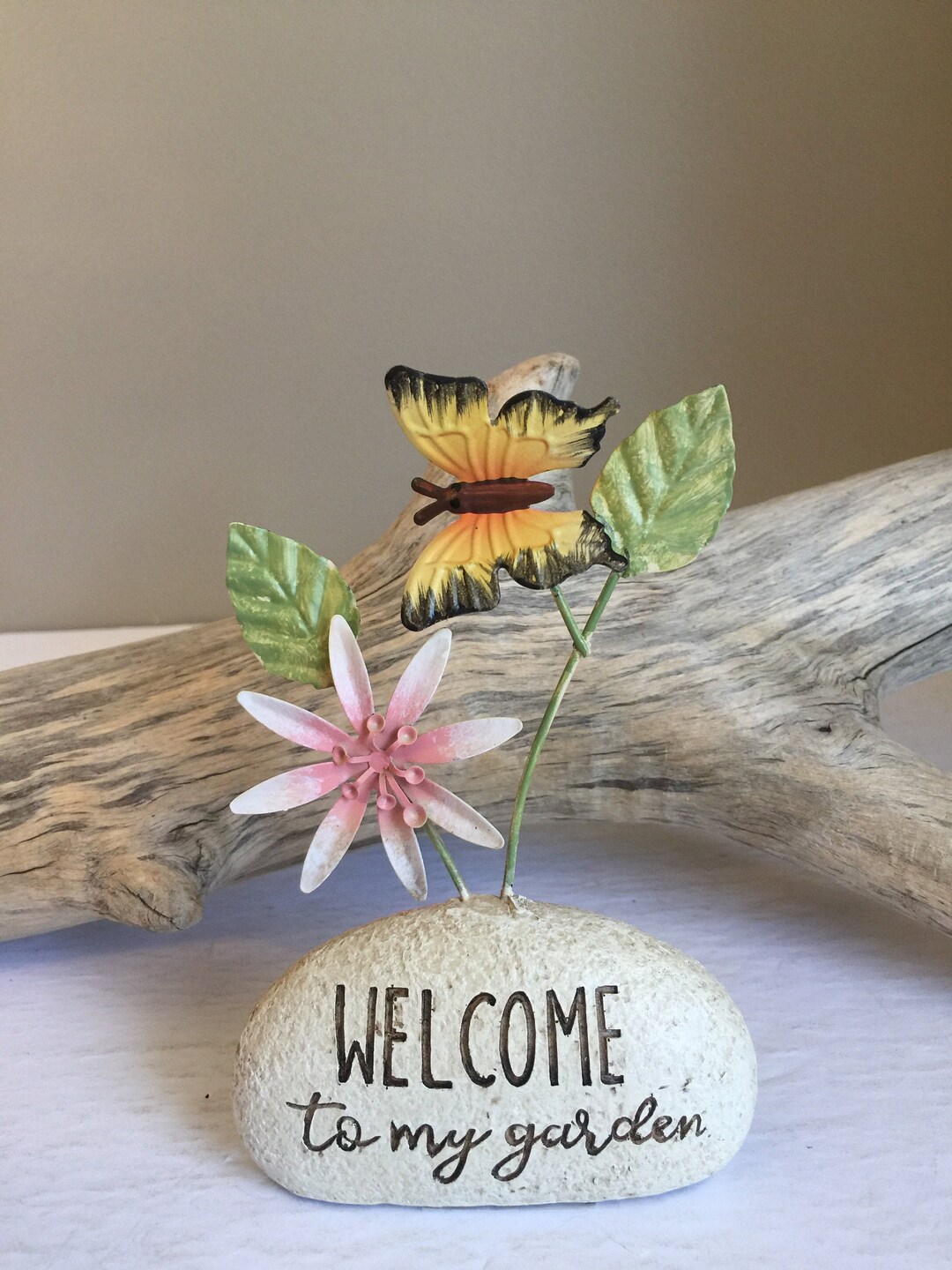 Small Garden Stone With to My Garden 5.5 Inches H. Etsy