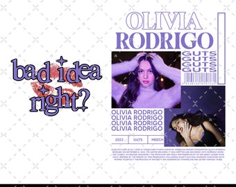 Vintage Olivia Rodrigo Png, GUTS album Olivia Tour Png, Good 4 U Png, Olivia Rodrigo Guts 2024 Png, Olivia GUTS Track List Digital Download