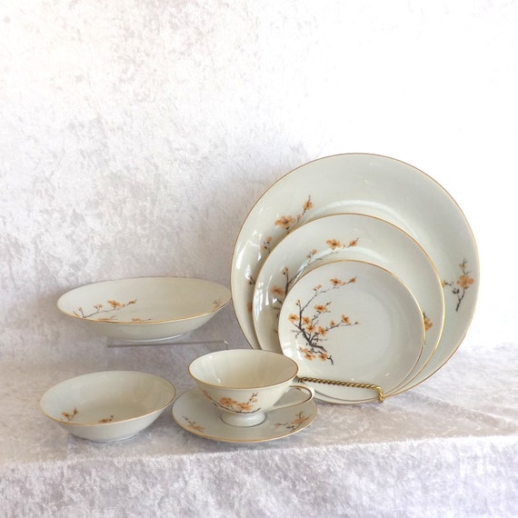Bareuther Waldsassen Bavaria Pattern 7 Piece Place Setting Fine