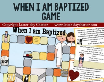 When I'm Baptized Game