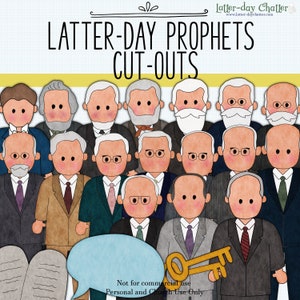 NEW: Latter-day Prophets Cut-outs image 1