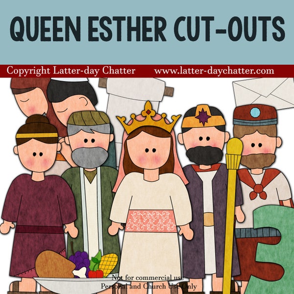 Queen Esther Jumbo Cut-outs