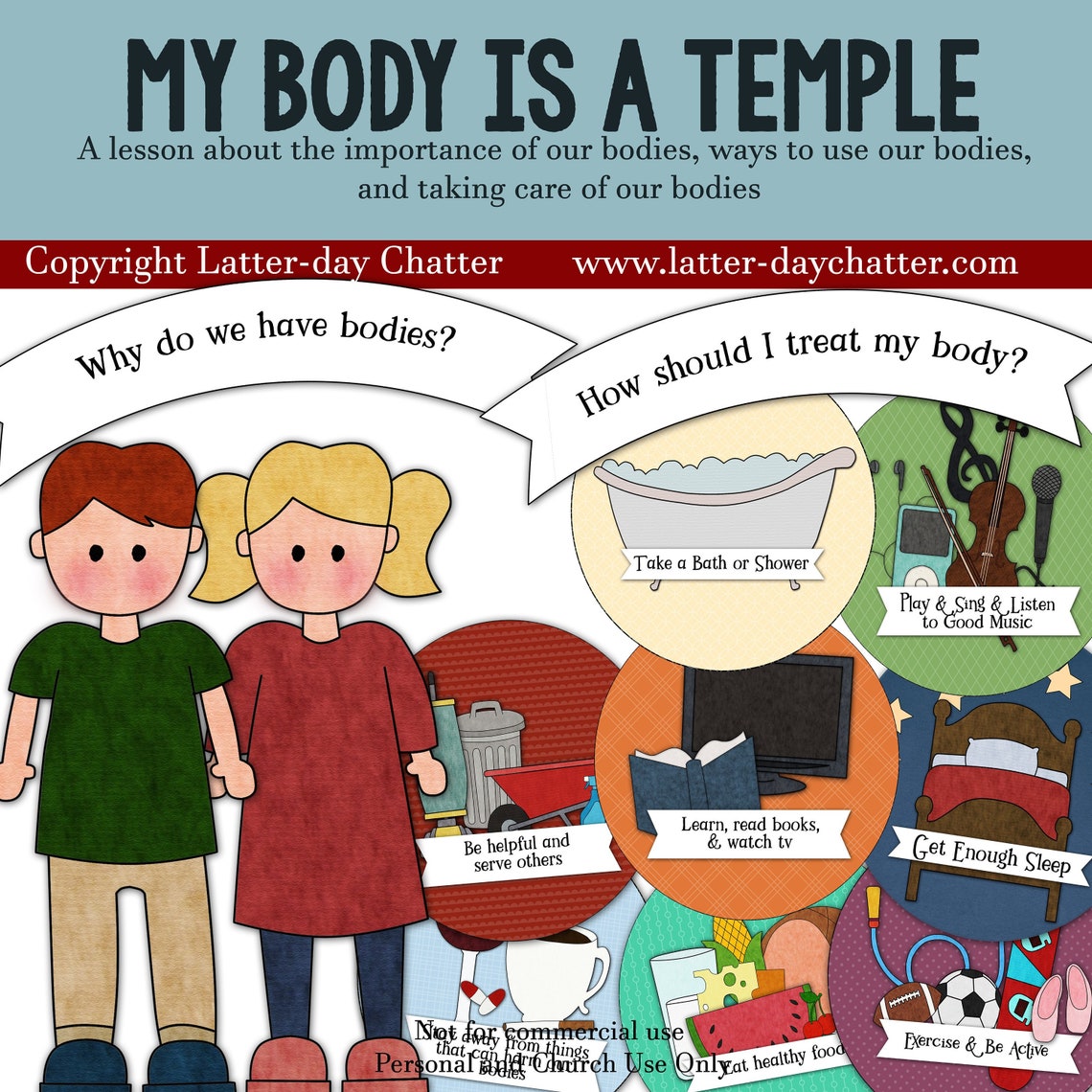 My Body is a Temple Etsy