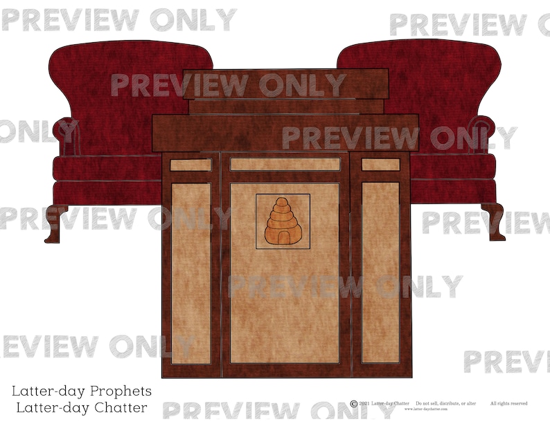 NEW: Latter-day Prophets Cut-outs - Etsy